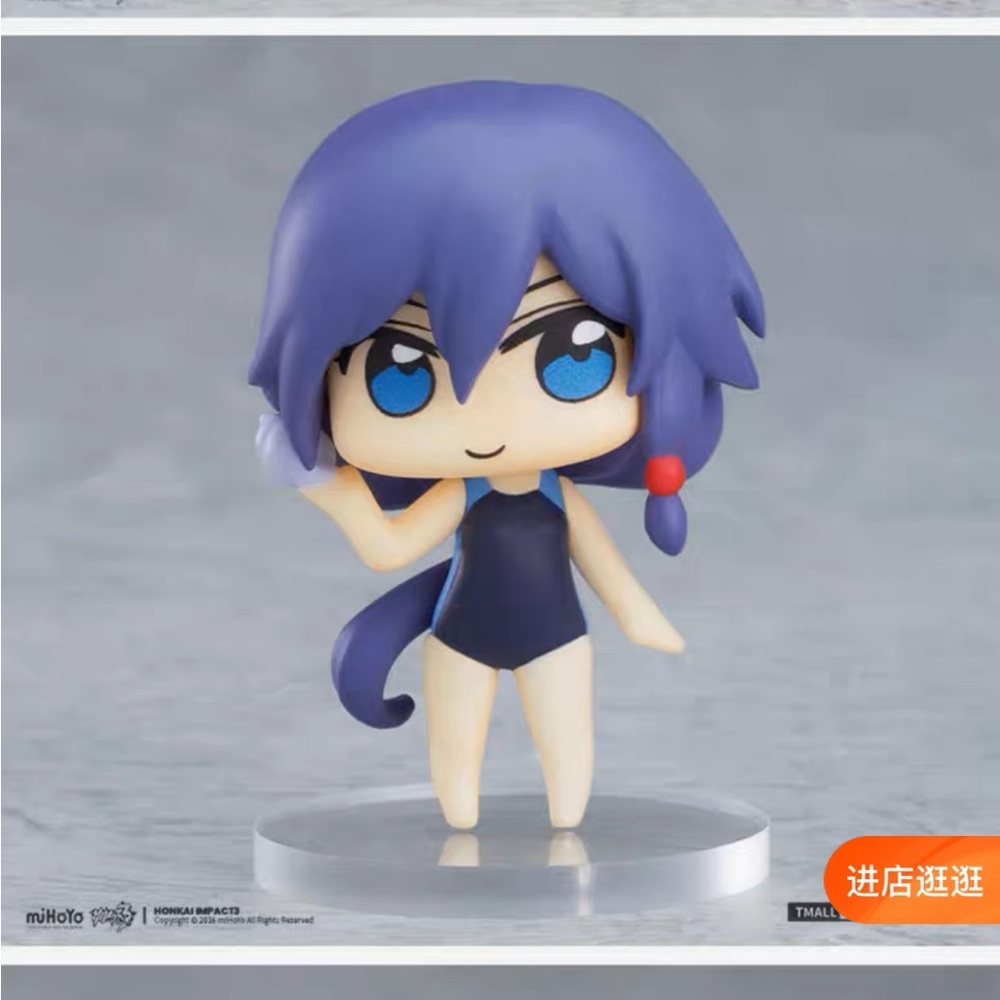 Fuhua Honkai Star Rail Impact Summer Bikini Skin Chibi Figurine 35mm HoYoVerse
